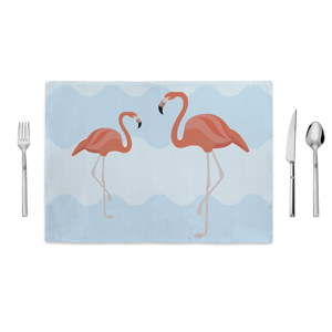 Prostírání Home de Bleu Flamingo Friends, 35 x 49 cm