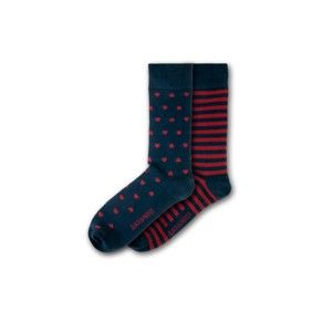 Sada 2 párů ponožek Black&Parker London Mood, vel. 37 - 43