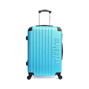 Tyrkysový cestovní kufr na kolečkách Bluestar Carisse, 37 l