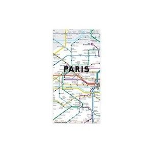 Mapa ve formě magnetů Kikkerland Paris