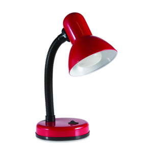 Červená stolní lampa Kobi Maluch