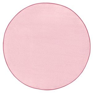 Světle růžový koberec Hanse Home, ⌀ 200 cm