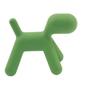 Zelená stolička Magis Puppy, délka 70 cm