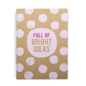 Zápisník A4 GO Stationery Bright Ideas