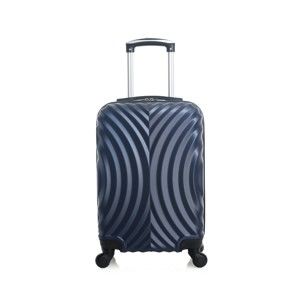 Modrý cestovní kufr na kolečkách Hero Lagos, 31 l
