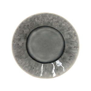 Šedý kameninový talíř Ego Dekor Madeira, ⌀ 16 cm