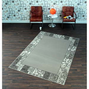 Šedý koberec Hanse Home Grisseto, 80 x 150 cm
