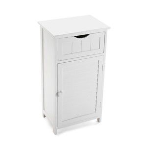 Bílá dřevěná skříňka Versa Cabinet