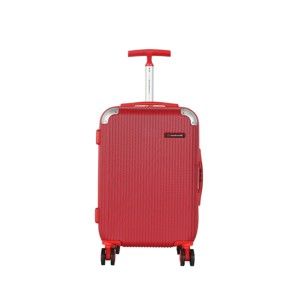 Tmavě červené kabinové zavazadlo Travel World Luxury, 44 l