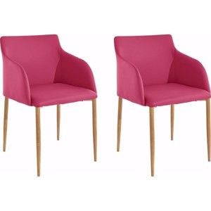 Sada 2 růžových židlí Støraa Nimbus