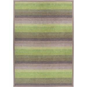 Zelený oboustranný koberec Narma Luke Green, 80 x 250 cm