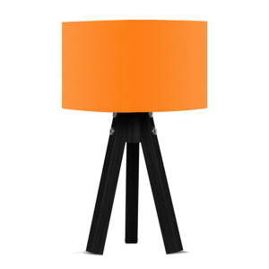 Stolní lampa s oranžovým stínítkem Kate Louise Blackie