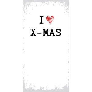 Balení 10 papírových ubrousků s vánočním motivem PPD I Love Xmas Bistro