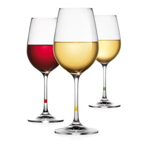 Sklenice na víno v sadě 6 ks 0.35 l Uno Vino – Tescoma