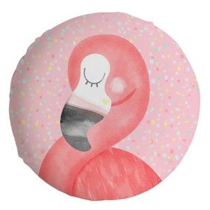 Polštář Pooch Flamingo, 48 x 48 cm