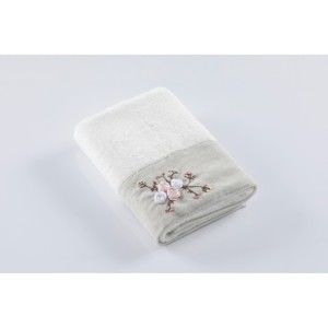 Krémový ručník z bavlny Bella Maison Rosie, 50 x 90 cm