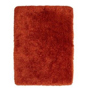 Červený ručně tuftovaný koberec Think Rugs Montana Puro Terra, 60 x 120 cm