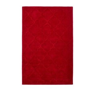 Červený ručně tuftovaný koberec Think Rugs Hong Kong Puro Red, 150 x 230 cm