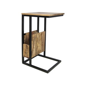 Příruční stolek z mangového dřeva HSM collection Carro