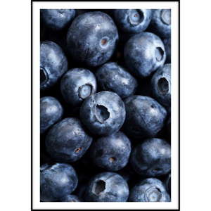 Plakát Imagioo Blueberries, 40 x 30 cm