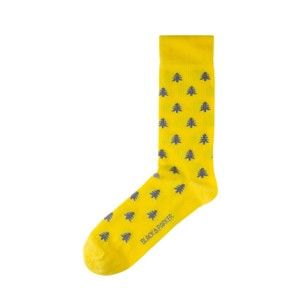 Žluté ponožky Black&Parker London Belsay Hall, velikost 37 – 43