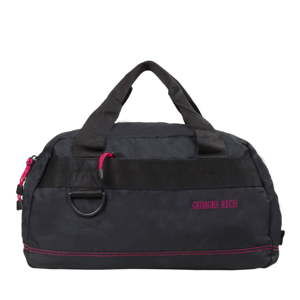 Černá taška s růžovými detaily Bluestar Edimbourg, 17 litrů