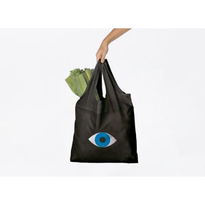 Černá nákupní taška DOIY Eye