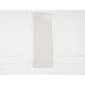 Krémově bílý bavlněný ručník Madame Coco Elone, 70 x 140 cm