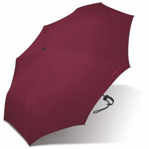 Vínově červený skládací deštník Ambiance Burgunda, ⌀ 94 cm