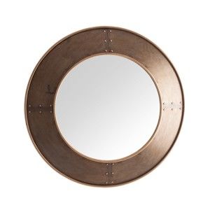 Kulaté nástěnné zrcadlo Last Deco Thusis, ø 93 cm