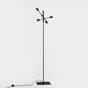 Černá stojací lampa pro 4 žárovky Custom Form Twigo