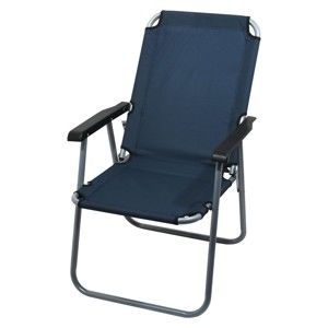 Tmavě modrá skládací kempingová židle Cattara Lyon