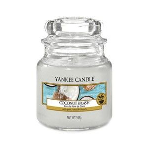 Vonná svíčka Yankee Candle Kokosové Osvěžení, doba hoření 25 - 40 hodin