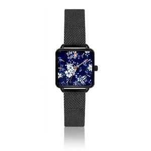 Dámské hodinky s páskem z nerezové oceli v černé barvě Emily Westwood Yoko