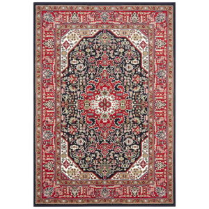 Červeno-modrý koberec Nouristan Skazar Isfahan, 160 x 230 cm