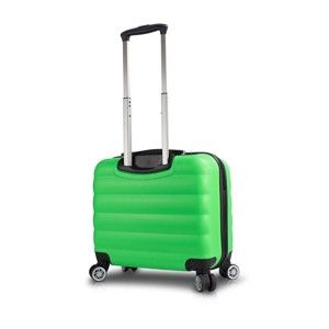 Zelený cestovní kufr na kolečkách s USB portem My Valice COLORS RESSNO Cabin Suitcase