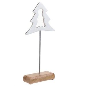Vánoční dřevěná dekorace ve tvaru stromku InArt Lena