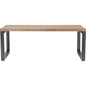 Jdelní stůl s deskou z jasanového dřeva Kare Design Seattle, 200 x 100 cm