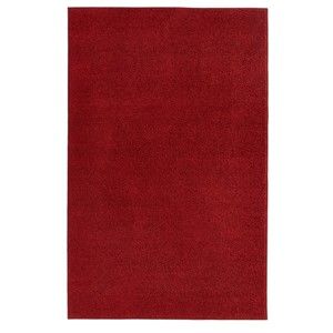 Červený koberec Hanse Home Pure, 300 x 400 cm