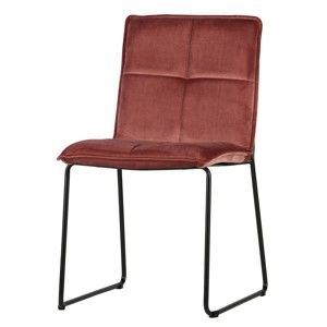 Sada 2 červených židlí WOOOD Evan
