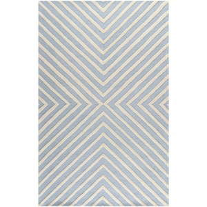Vlněný koberec Safavieh Prita Light Blue, 243 x 152 cm