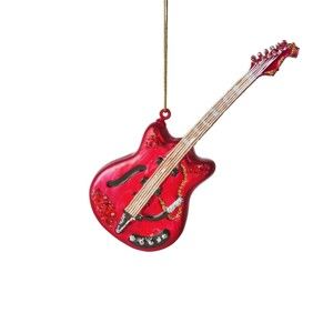 Vánoční závěsná ozdoba ze skla Butlers Kytara