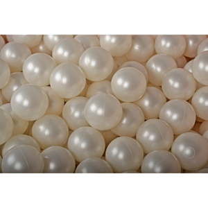 Sada 200 perleťově bílých kuliček k dětskému bazénku MeowBaby