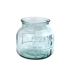 Váza z recyklovaného skla Ego Dekor For You, výška 19 cm