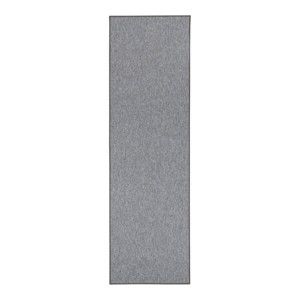 Světle šedý běhoun BT Carpet Casual, 80 x 200 cm