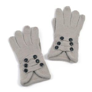 Světle šedé dámské rukavice Art of Polo Pamela
