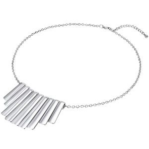Dámský náhrdelník stříbrné barvy Runway Instrument