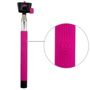 Růžová selfie tyč InnovaGoods