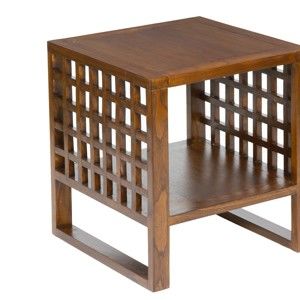 Odkládací stolek z akáciového dřeva Santiago Pons Acacia