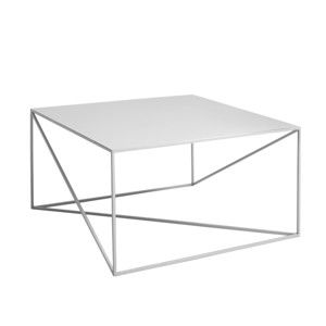 Šedý konferenční stolek Custom Form Memo, 80 x 80 cm
